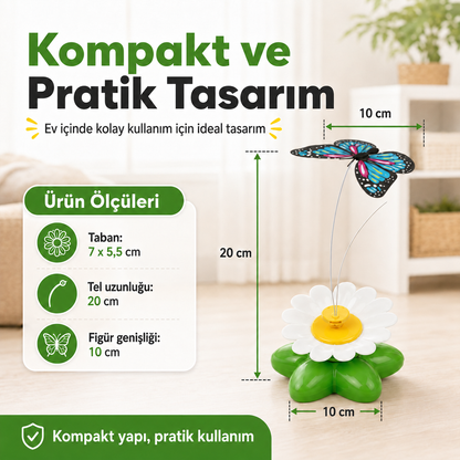 Dönen Kedi Oyuncağı – Pilli Hareketli Oyuncak